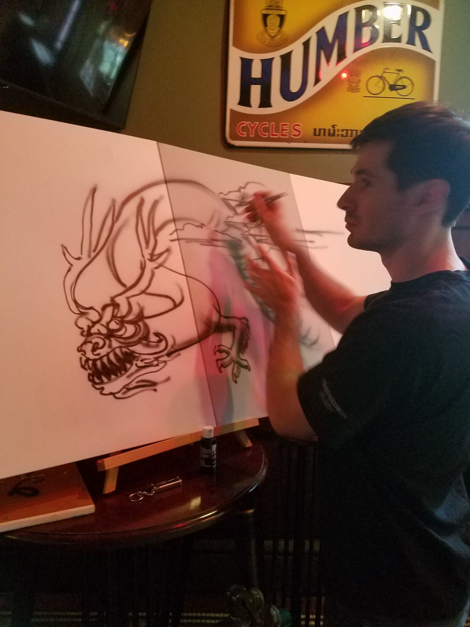 Artist-Host-Theo-Howard-Live-Art-Demonstration2